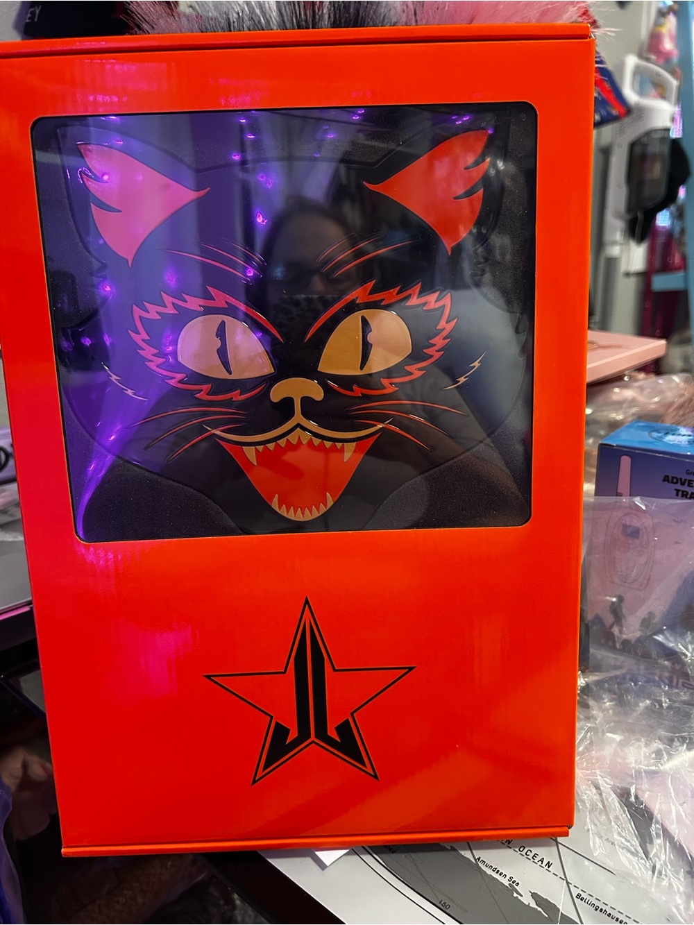 Jeffree Star Cat-Themed Hand Held Mirror
